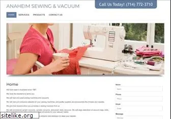 anaheimsewingandvacuum.com