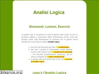 analisi-logica.it