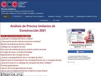 analisisdepreciosunitarios.com