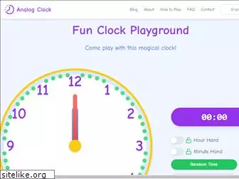 www.analogclock.net