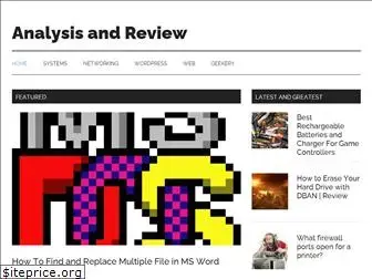 analysisandreview.com