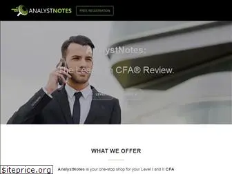 analystnotes.com