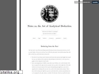 analyticaldeduction.tumblr.com