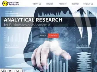 analyticalresearch.co.uk