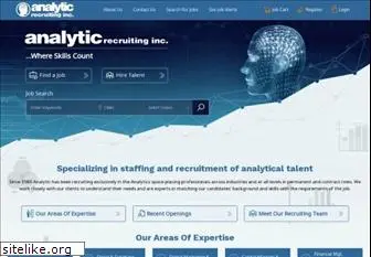 analyticrecruiting.com