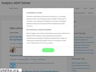 analytics-sem-tutorials.de