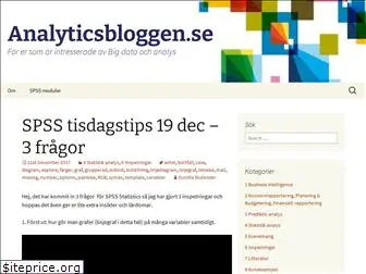 analyticsbloggen.se