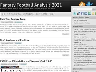 analyzefantasyfootball.com