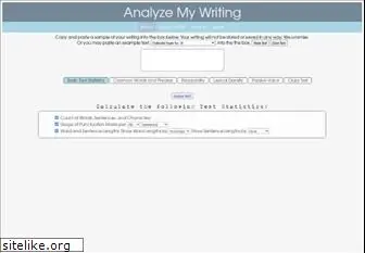 analyzemywriting.com