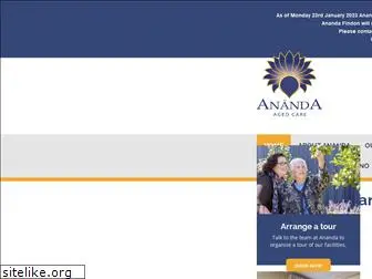 anandaagedcare.com.au