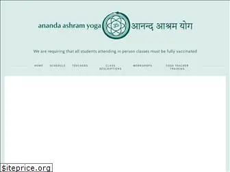 anandaashramyoga.org