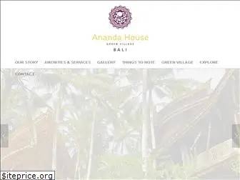 anandahousebali.com