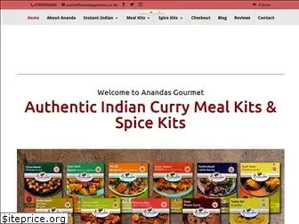 anandasgourmet.co.uk