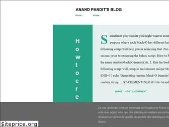 anandmpandit.blogspot.com