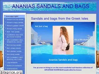 ananiassandals.com