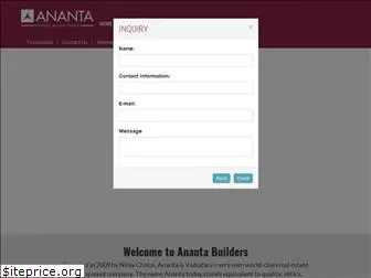 anantabuilders.com
