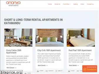 ananyaapartments.com