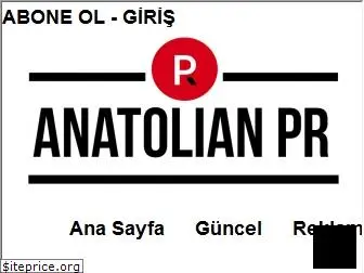 anatolianpr.com