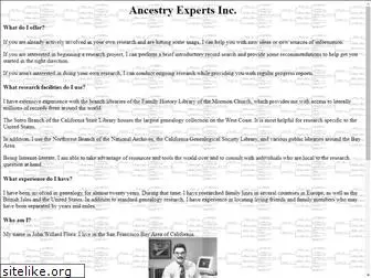 ancestryexperts.com