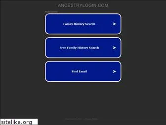 ancestrylogin.com