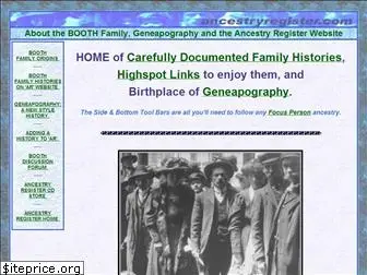 ancestryregister.com