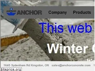 anchorconcrete.com