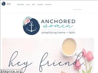 anchored-women.com