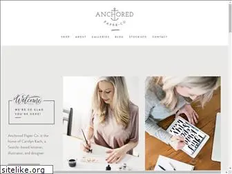 anchoredpaperco.com