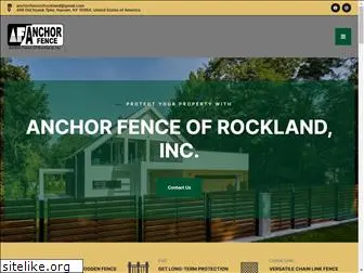 anchorfenceofrockland.com