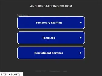 anchorstaffinginc.com