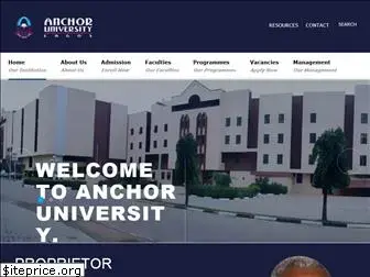 anchoruniversity.edu.ng