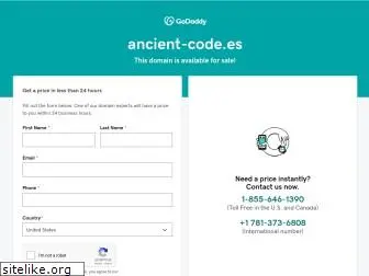 ancient-code.es