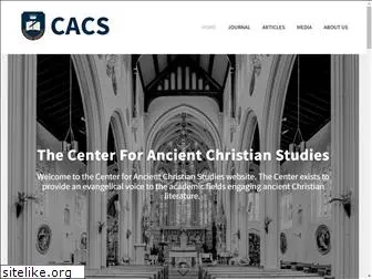 ancientchristianstudies.com