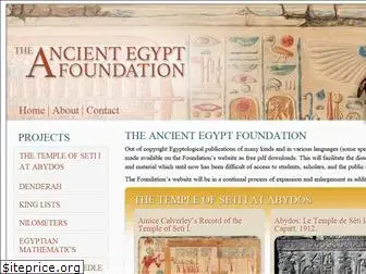 ancientegyptfoundation.org