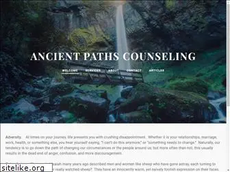 ancientpathscounseling.com