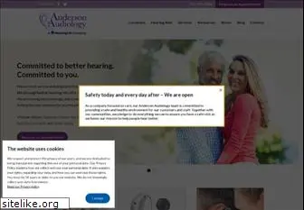 andersonaudiology.com