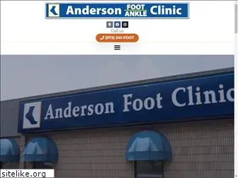 andersonfootclinic.com