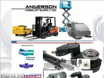 andersonforklift.com