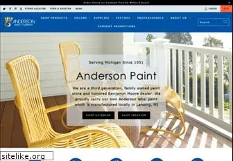 andersonpaint.com