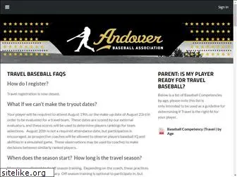 andoverbaseball.org