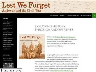 andoverlestweforget.com