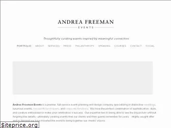 andreafreemanevents.com