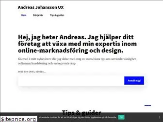 andreasjohanssonux.se