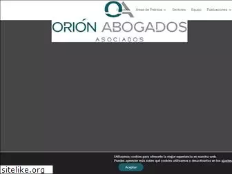 andresorionabogados.com