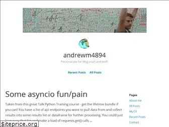 andrewm4894.com