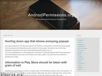 androidpermissions.org