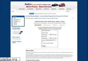 andys-economycarhirecyprus.com