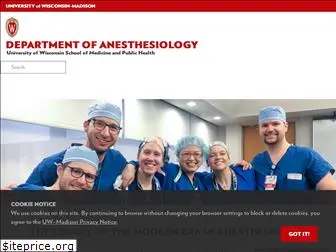 anesthesia.wisc.edu