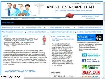 anesthesiacareteam.com