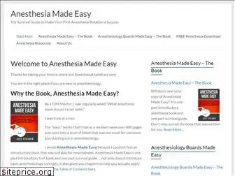anesthesiamadeeasy.com